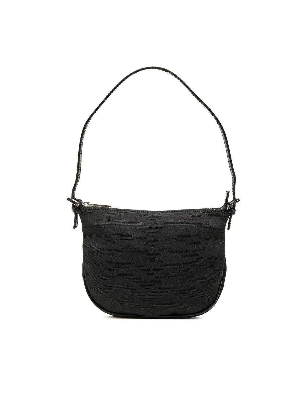 Fendi Zebra Print Canvas Hobo Pre-Loved #362309F48B